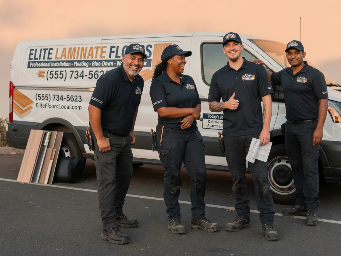 Laminate flooring installation company in Garrison, MN